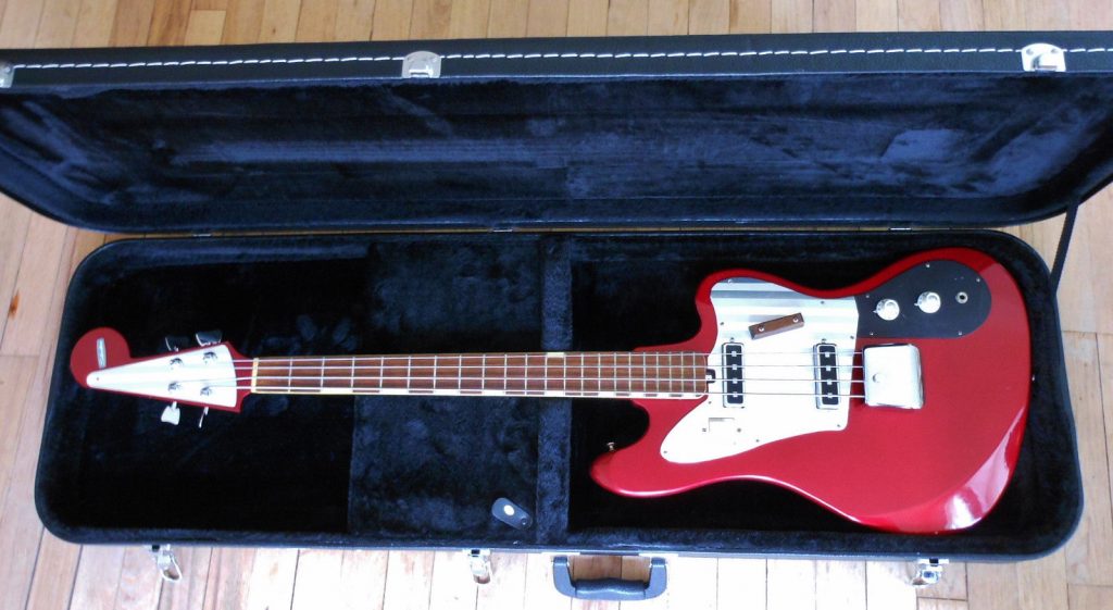 Sears 1965 Silvertone 1438 Bass Guitar by Teisco (NB-4)