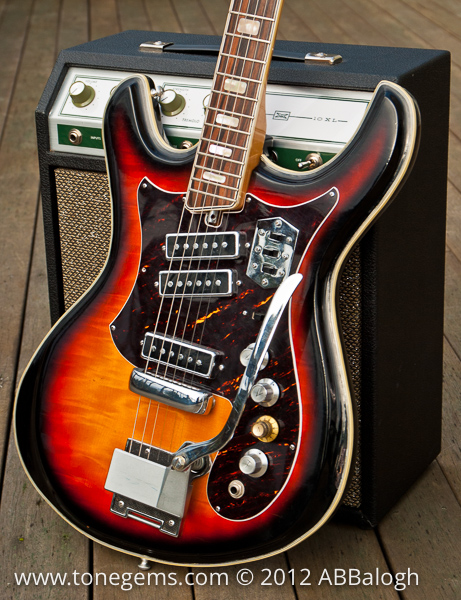 Teisco Headstock Logo for 1960's Guitar & Bass  EZPZ GUITAR PARTS Silvertone 