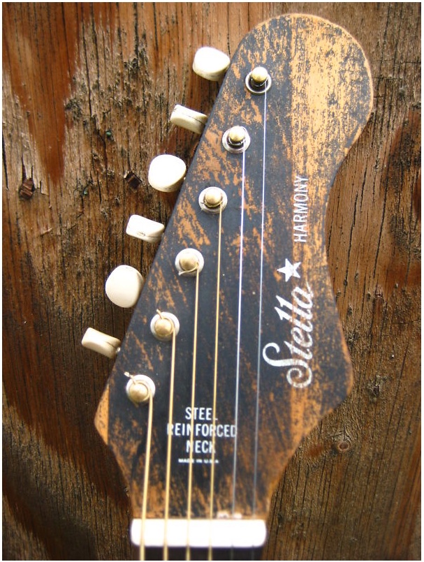 Rebuilt Harmony Stella Martin XBracing 6 Tone Gems