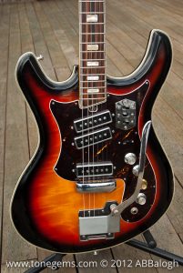 Silvertone 1445 Guitar Body